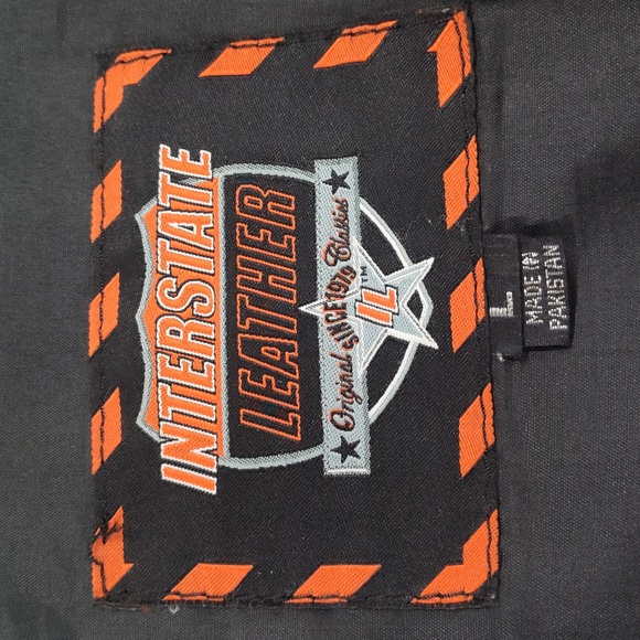 INTERSTATE LEATHER Vest In Size Large - Picture 6 of 9